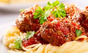 Spaghetti and Meatballs