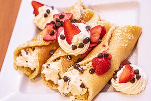 Holy Cannoli Pancakes